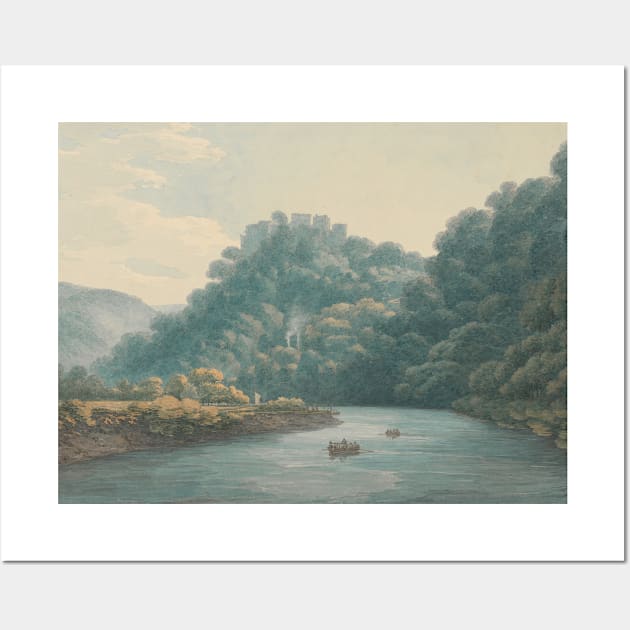 Goodrich Castle on the Wye by Thomas Hearne Wall Art by Classic Art Stall